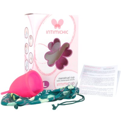 Copo menstrual intimichic grade silicone medical size l intimichic caliente. Pt
