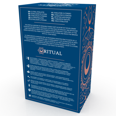 Rithual shushu nova geração clitoral sucker aqua rithual caliente. Pt