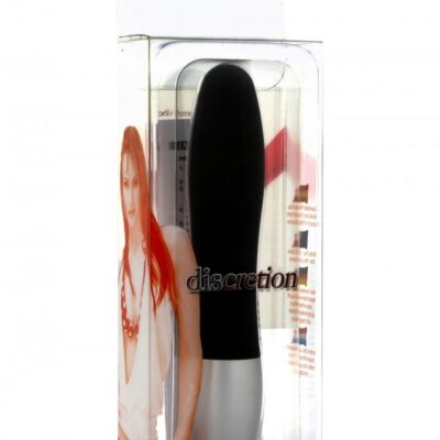 Alternative view of SEVENCREATIONS DISCRETION VIBRATOR BLACK