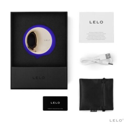 Alternative view of LELO - ORA 3 SIMULADOR DE SEXO ORAL AZUL MEIA-NOITE