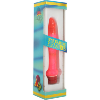 Alternative view of SEVENCREATIONS JELLY SLIM PINK ANAL VIBRATOR