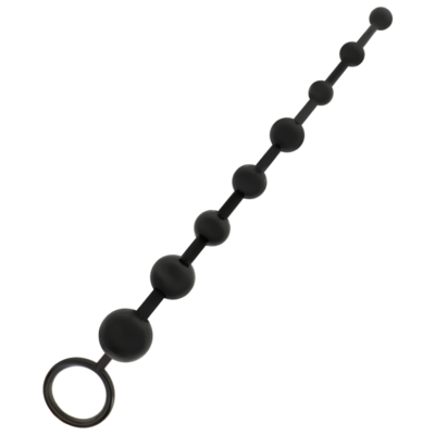 Toys toys anal beads 29 cm preto addicted toys caliente. Pt