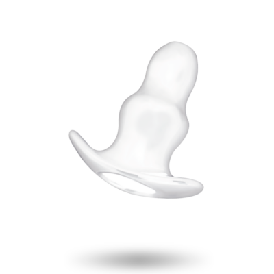 Toys toys toys small hollow tunnel butt plug - 7 cm translucent addicted toys caliente. Pt