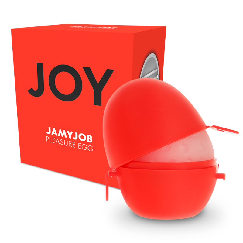 Jamyjob egg masturbator red version discrett jamyjob caliente. Pt
