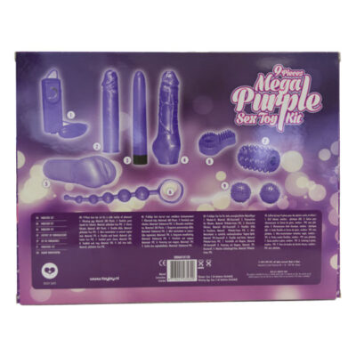 Só para você mega kit de brinquedos de sexo roxo mega, toyjoy caliente. Pt