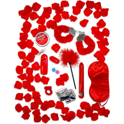 Só para você conjunto de presentes red romance toyjoy caliente. Pt