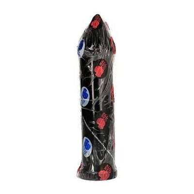 TUDO PRETO - DILDO 24 CM 5 Tudo preto - dildo 24 cm all black caliente. Pt