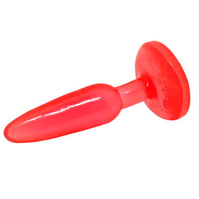 Plug plug 14,2 cm vermelho baile anal caliente. Pt