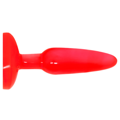 Plug plug 14,2 cm vermelho baile anal caliente. Pt