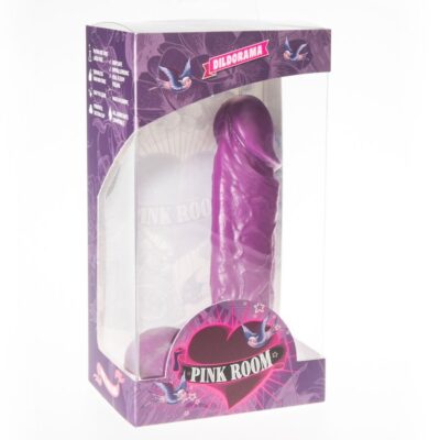 Alternative view of PINK ROOM AMADEO REALISTIC DILDO PURPLE 15,5 CM