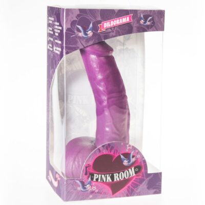 Alternative view of PINK ROOM CONNOR REALISTIC DILDO PURPLE 16 CM