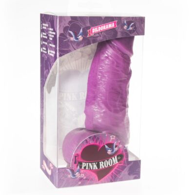 Alternative view of PINK ROOM DAYAN REALISTIC DILDO PURPLE 17 CM