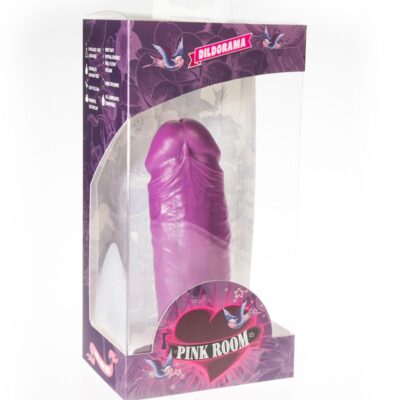 Alternative view of PINK ROOM DAEL REALISTIC DILDO PURPLE 18,5 CM