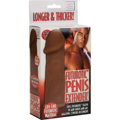 Alternative view of CALEX FUTUROTIC PENIS EXTENDER BROWN