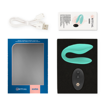 Casal remoto rithual kama massager aqua rithual caliente. Pt