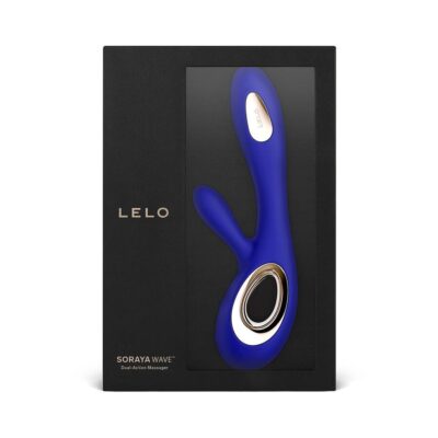 Lelo soraya wave vibrador de coelho profundo azul meia-noite lelo caliente. Pt