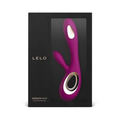 Lelo soraya wave vibrador de coelho profundo rosa lelo caliente. Pt