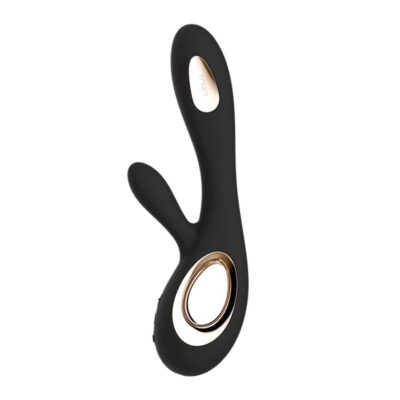 Alternative view of LELO SORAYA WAVE VIBRADOR DE COELHO PROFUNDO PRETO