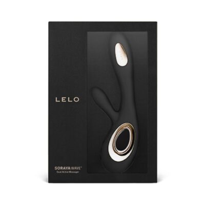 Lelo soraya wave vibrador de coelho profundo preto lelo caliente. Pt
