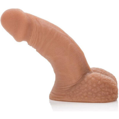 Calex embalagem pênis marrom 14,5 cm calexotics caliente. Pt