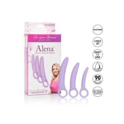 Dr laura berman alena conjunto de 3 diladores de silicone california exotics caliente. Pt