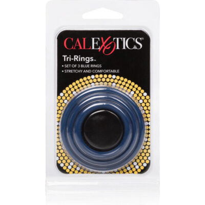 Calex tri-rings azul calexotics caliente. Pt
