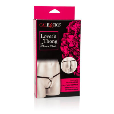 Calex lovers thong w. Pleasure pearls calexotics caliente. Pt