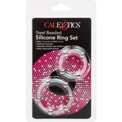 Conjunto de anel de silicone em aço calex calexotics caliente. Pt
