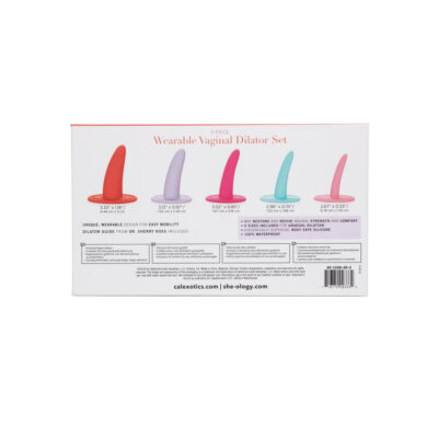 Calex 5pc wearable dilator set california exotics caliente. Pt