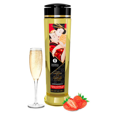 Óleo de massagem erótico shunga romance 240ml