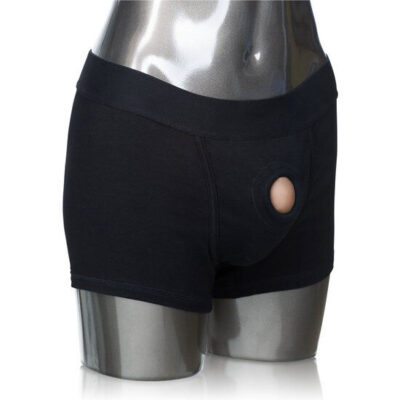 Alternative view of CALEX PACKER GEAR BOXER BRIEF HARNESS M / L