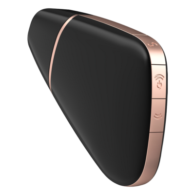 Satisfyer love triangle air pulse stimulator & vibrator - black satisfyer connect caliente. Pt