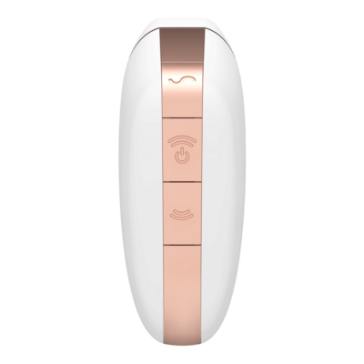 Satisfyer love triangle air pulse stimulator & vibrator - white satisfyer connect caliente. Pt