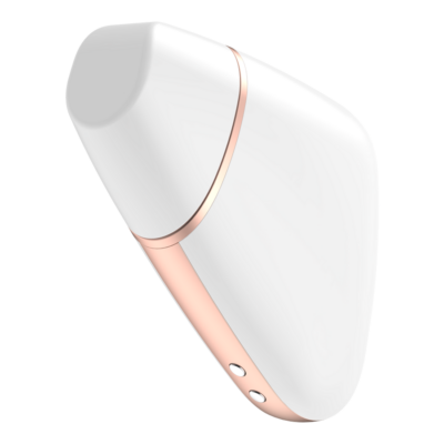 Satisfyer love triangle air pulse stimulator & vibrator - white satisfyer connect caliente. Pt
