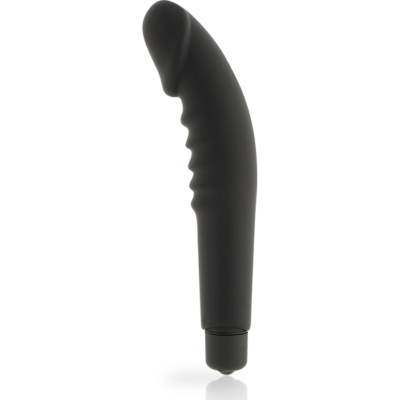 Alternative view of DOLCE VITA REALISTIC PLEASURE BLACK SILICONE