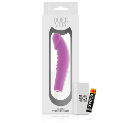 Dolce vita realistic pleasure purple silicone dolce vita caliente. Pt