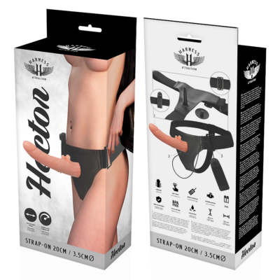 Cabelo de atração hector vibrador carne 20 x 3,5 cm harness attraction caliente. Pt