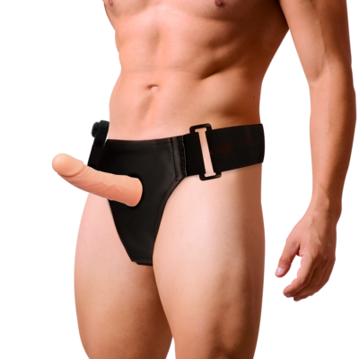 Alternative view of HARNESS ATTRACTION ÁRNES HUECO MARCOS  CON VIBRADOR 15 X 5 CM