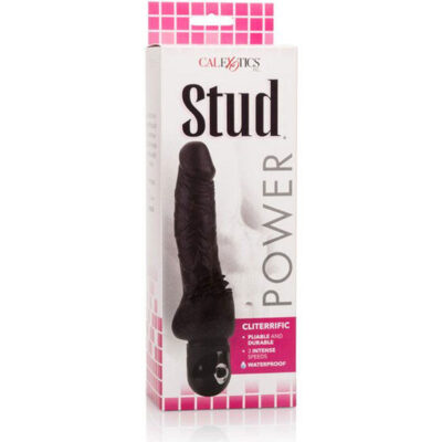 Alternative view of CALEX POWER STUD CLITERRIFIC BLACK VIBRATOR