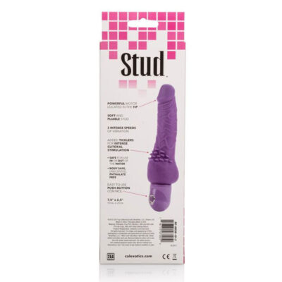 Alternative view of CALEX POWER STUD CLITERRIFIC PURPLE VIBRATOR