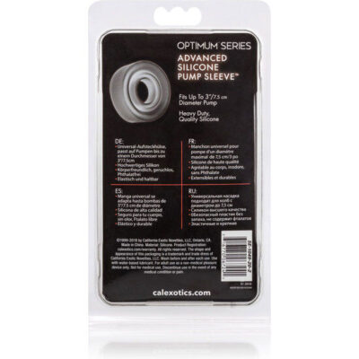 Calex adv manga da bomba de silicone preto calexotics caliente. Pt