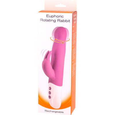 Alternative view of SEVENCREATIONS EUPHORIC LILAC ROTATING BUNNY VIBRATOR