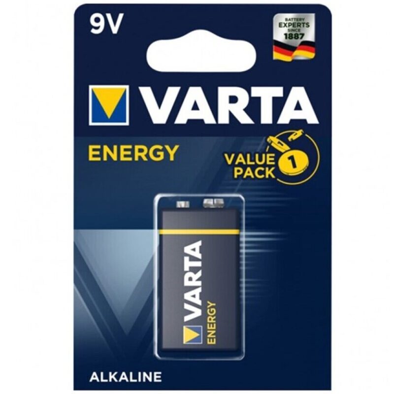 Varta energy battery 9v lr61 1 unit varta caliente. Pt