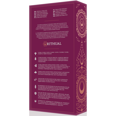 Rithual anusara dual motor recarregável 2. 0 orquidea rithual caliente. Pt