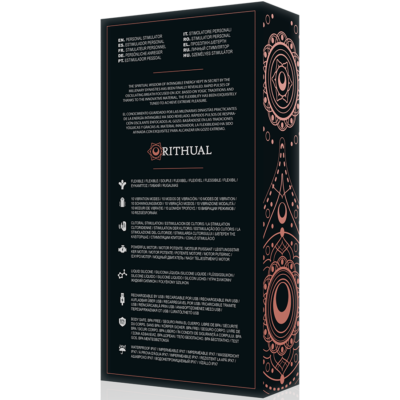 Rithual anusara dual motor recarregável 2. 0 preto rithual caliente. Pt