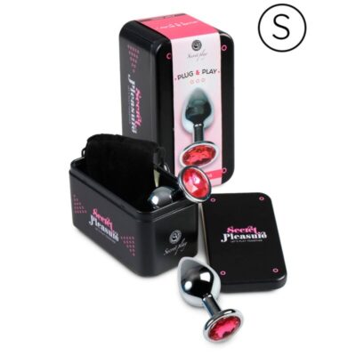 Alternative view of SECRETPLAY PLUG ANAL ALUMINIUM FUCHSIA 7CM