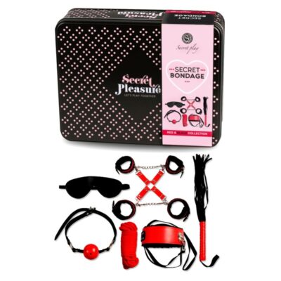 Alternative view of SECRETPLAY BDSM SET 6 PIEZAS RED COLLECTION
