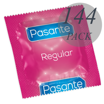 Preservativo ATRAVÉS DA GAMA REGULAR 144 UNIDADES