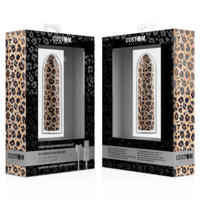 Balas personalizadas leopardo bala magnética custom bullets caliente. Pt