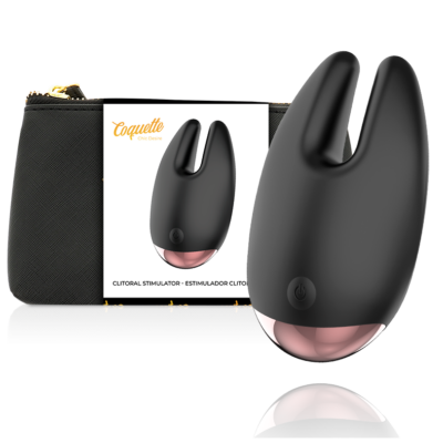 COQUETTE CHIC DESEJO ESTIMULADOR CLITORIAL PRETO / OURO